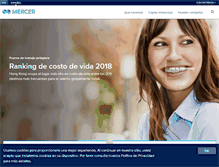 Tablet Screenshot of latam.mercer.com
