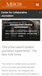 Mobile Screenshot of ccj.mercer.edu