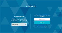 Desktop Screenshot of me.mercer.com