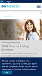 Mobile Screenshot of me.mercer.com