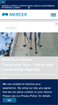 Mobile Screenshot of mercer.com.au